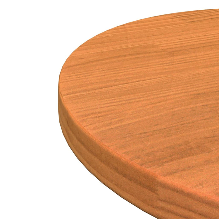 Blat de masă rotund, maro ceruit, Ø40x2,5 cm, lemn masiv de pin - WALTI WALTI