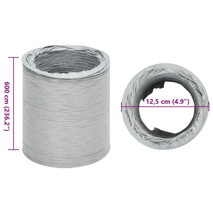 Conductă de evacuare, 6 m, Ø12,5 cm, PVC - WALTI WALTI