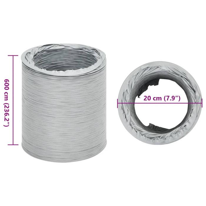 Conductă de evacuare, 6 m, Ø20 cm, PVC - WALTI WALTI