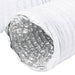 Conductă de ventilație, 6 m, Ø12,5 cm, aluminiu și PVC - WALTI WALTI