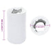 Conductă de ventilație, 6 m, Ø15 cm, aluminiu și PVC - WALTI WALTI