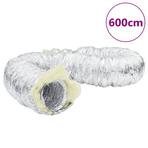 Conductă de ventilație izolată, 6 m, Ø10 cm, aluminiu - WALTI WALTI