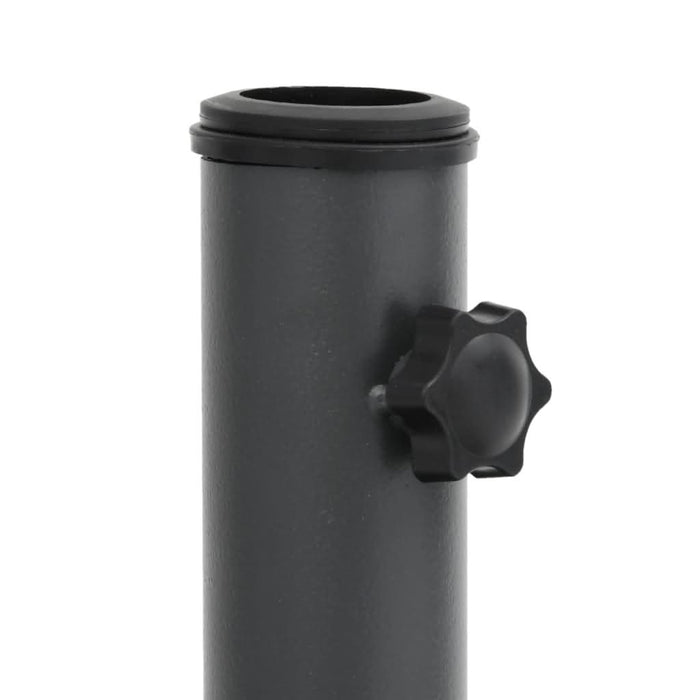 Suport umbrelă pentru stâlpi Ø32/38/48 mm, 17 kg, pătrat - WALTI WALTI
