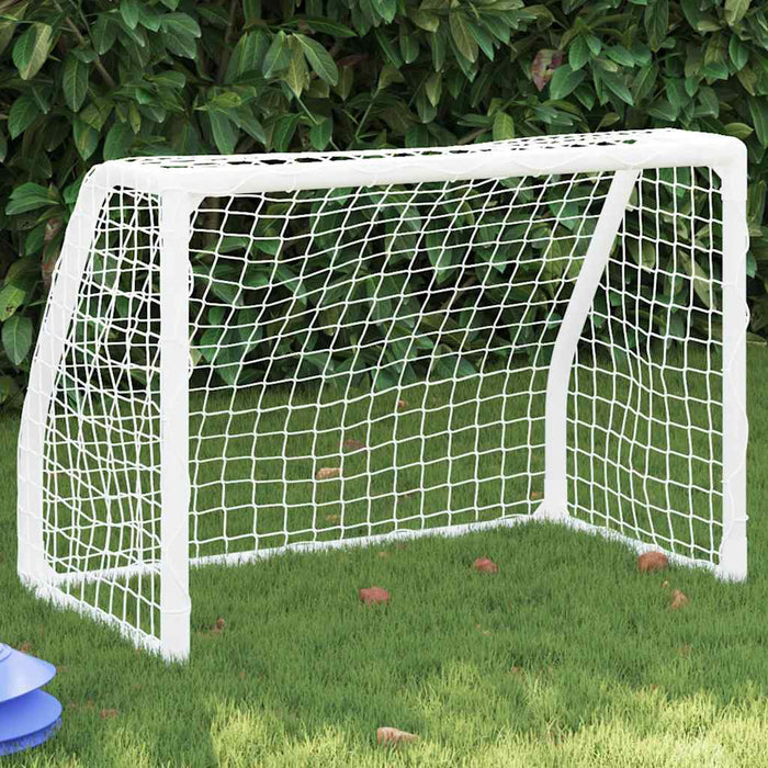 Porți de fotbal de copii 2 buc., cu minge alb 64x35x48 cm metal - WALTI WALTI