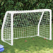 Porți de fotbal de copii 2 buc., cu minge alb 64x35x48 cm metal - WALTI WALTI