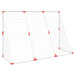 Poartă de fotbal pentru copii cu mingi 2-în-1 alb 184x64x124 cm - WALTI WALTI