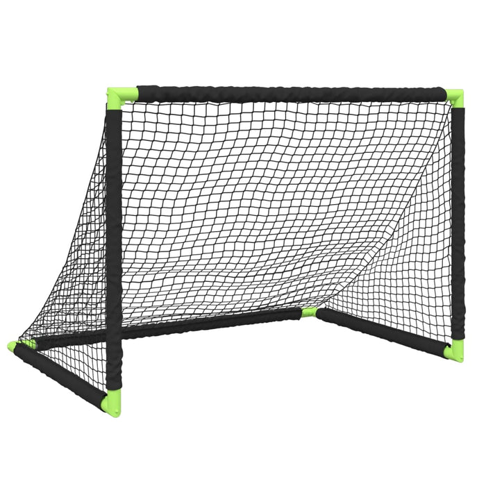 Poartă de fotbal pentru copii, pliabilă, negru, 90x64x64 cm - WALTI WALTI