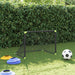 Poartă de fotbal pentru copii, pliabilă, negru, 90x64x64 cm - WALTI WALTI