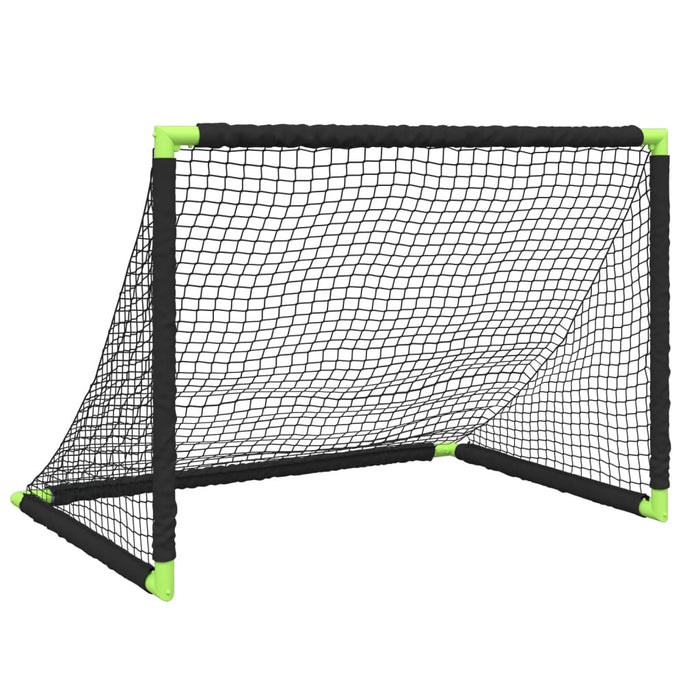 Poartă de fotbal pentru copii, pliabilă, negru, 90x64x64 cm - WALTI WALTI