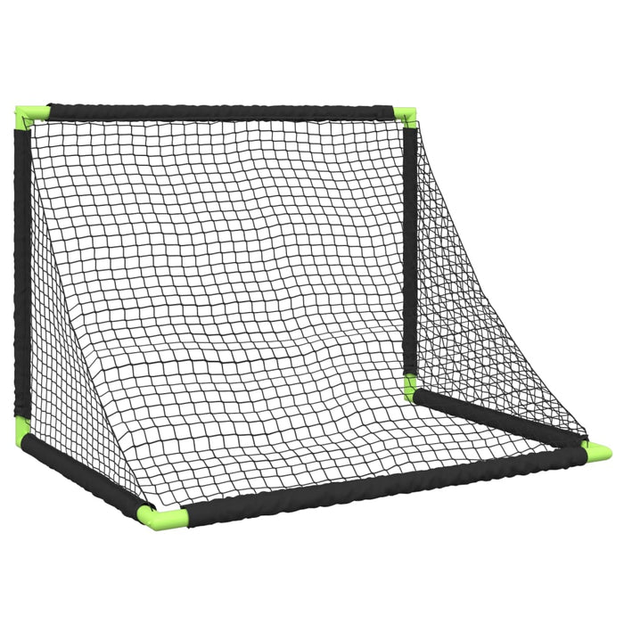 Poartă de fotbal pentru copii, pliabilă, negru, 90x64x64 cm - WALTI WALTI