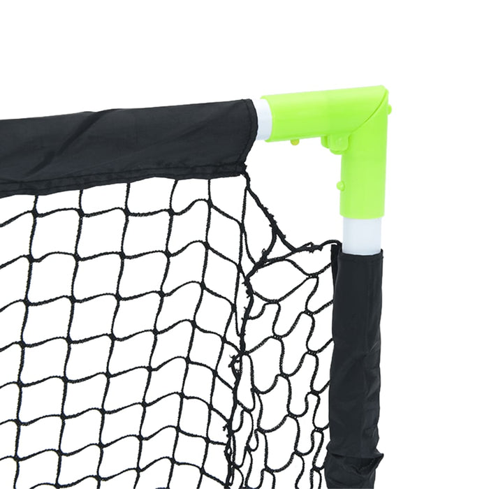 Poartă de fotbal pentru copii, pliabilă, negru, 90x64x64 cm - WALTI WALTI