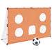 Poartă de fotbal de copii cu covoraș țintă/minge 182x62x118 cm - WALTI WALTI