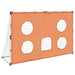 Poartă de fotbal de copii cu covoraș țintă/minge 182x62x118 cm - WALTI WALTI