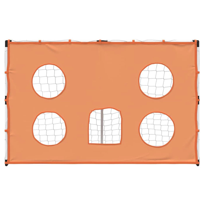 Poartă de fotbal de copii cu covoraș țintă/minge 182x62x118 cm - WALTI WALTI