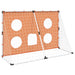 Poartă de fotbal de copii cu covoraș țintă/minge 182x62x118 cm - WALTI WALTI
