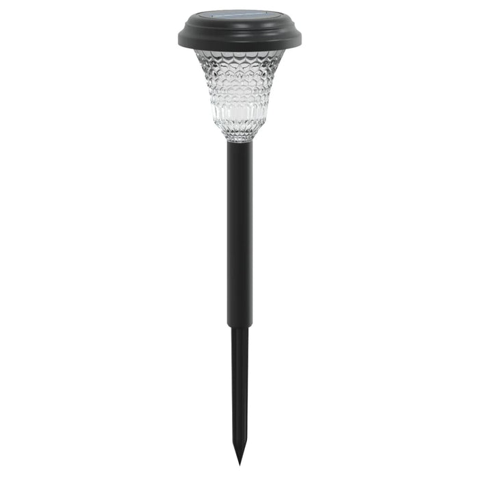 Lămpi solare alei cu țăruși de pământ 12 buc., alb - WALTI WALTI