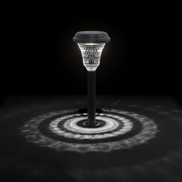 Lămpi solare alei cu țăruși de pământ 12 buc., alb - WALTI WALTI