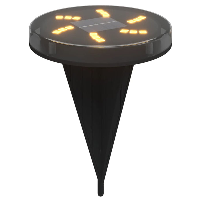 Lămpi solare cu țăruși de sol pentru exterior, 12 buc. alb cald - WALTI WALTI