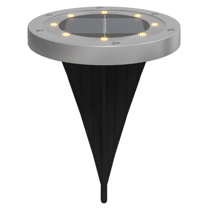 Lămpi solare cu țăruși de sol pentru exterior, 12 buc. alb cald - WALTI WALTI