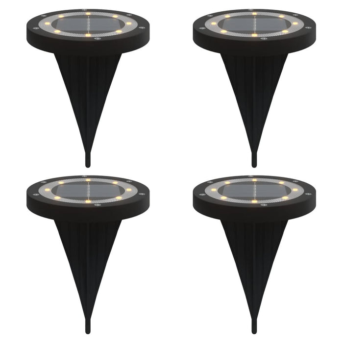 Lămpi solare cu țăruși de sol pentru exterior, 4 buc. alb cald - WALTI WALTI