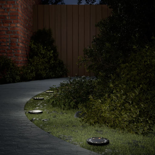 Lămpi solare cu țăruși de sol pentru exterior, 12 buc. alb cald - WALTI WALTI