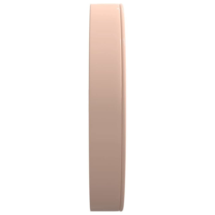 Ceas de perete auriu și alb Ø29,5 cm polistiren și sticlă - WALTI WALTI