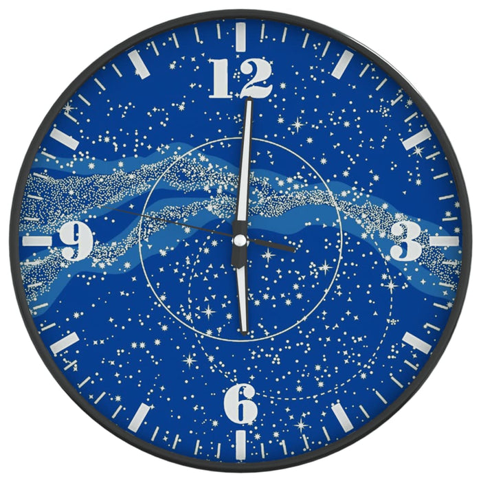 Ceas de perete cu scale luminoase și indicatori albastru Ø30 cm - WALTI WALTI