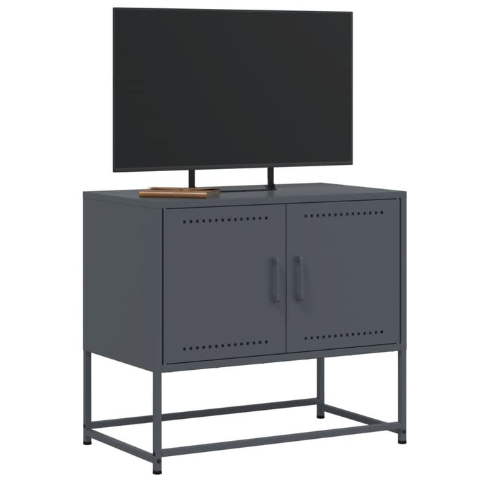 Dulap TV, antracit, 68,5x39x60,5 cm, oțel - WALTI WALTI