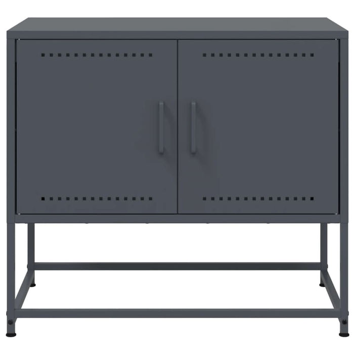 Dulap TV, antracit, 68,5x39x60,5 cm, oțel - WALTI WALTI