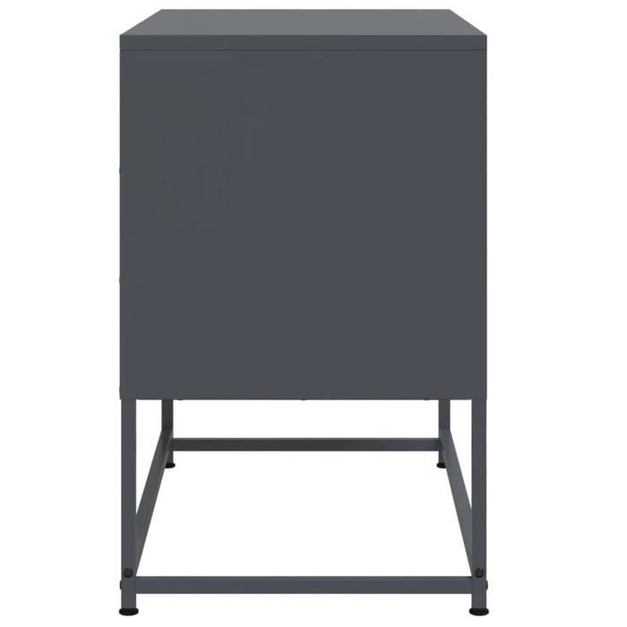 Dulap TV, antracit, 68,5x39x60,5 cm, oțel - WALTI WALTI