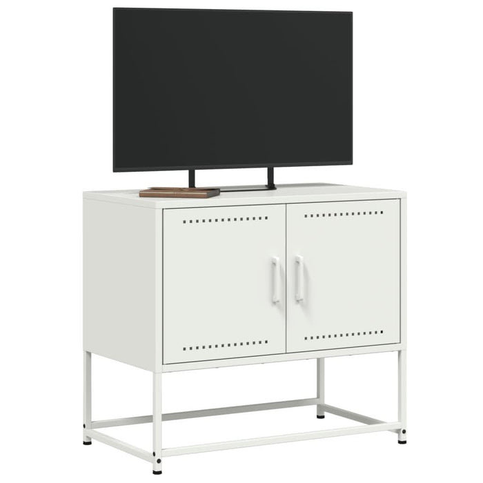 Dulap TV, alb, 68,5x39x60,5 cm, oțel - WALTI WALTI