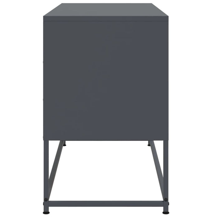 Dulap TV, antracit, 100,5x39x60,5 cm, oțel - WALTI WALTI