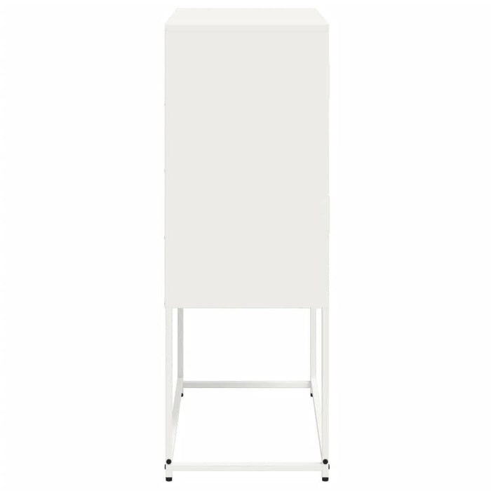 Dulap, alb, 68,5x38,5x107 cm, oțel - WALTI WALTI