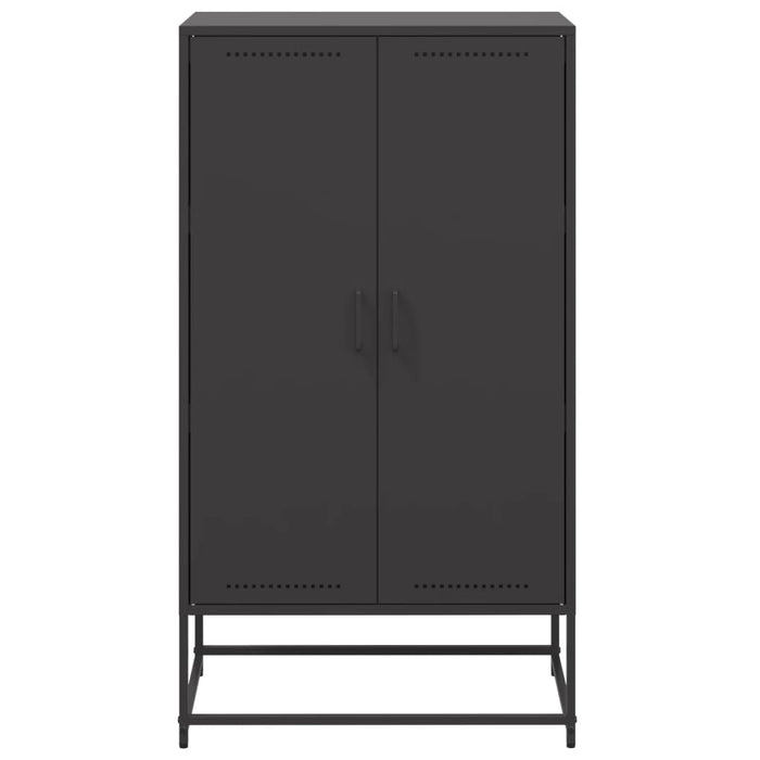 Dulap înalt, negru, 68,5x38,5x123,5 cm, oțel - WALTI WALTI