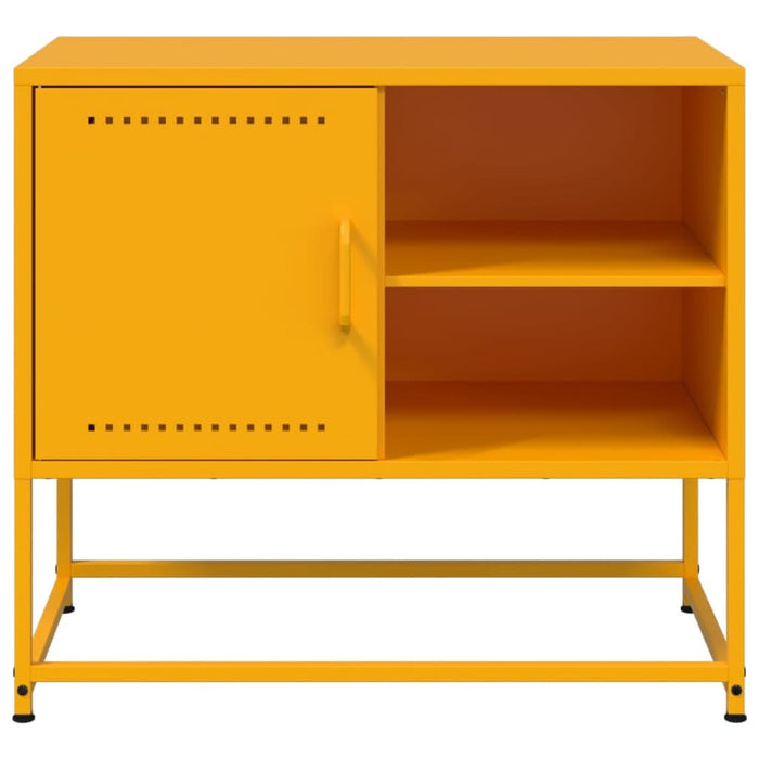 Dulap TV, galben muștar, 68x39x60,5 cm, oțel - WALTI WALTI