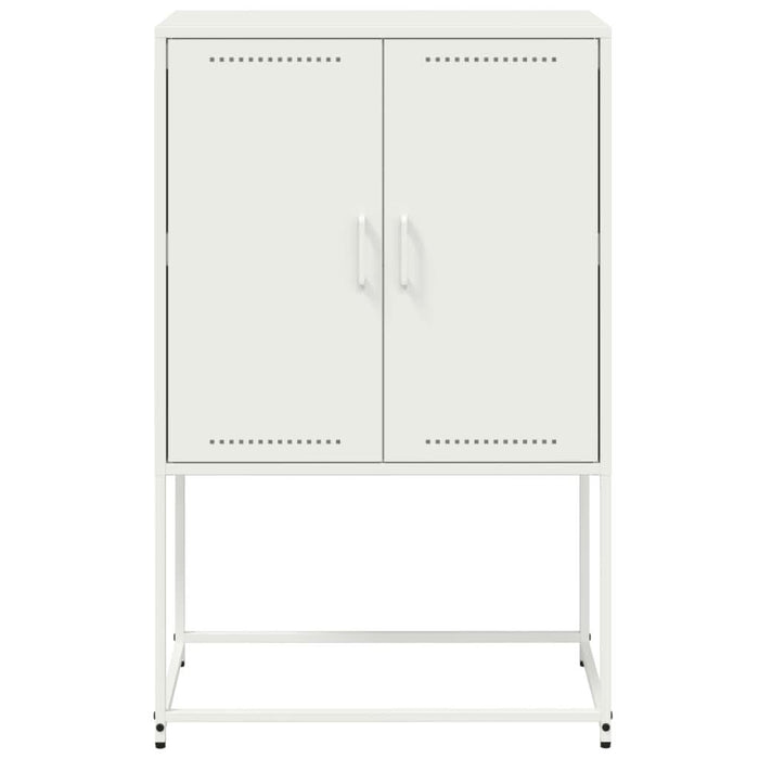 Dulap TV, alb, 68x39x60,5 cm, oțel - WALTI WALTI