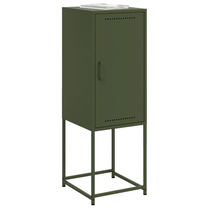 Dulap înalt verde măslină 36x39x107 cm oțel - WALTI WALTI
