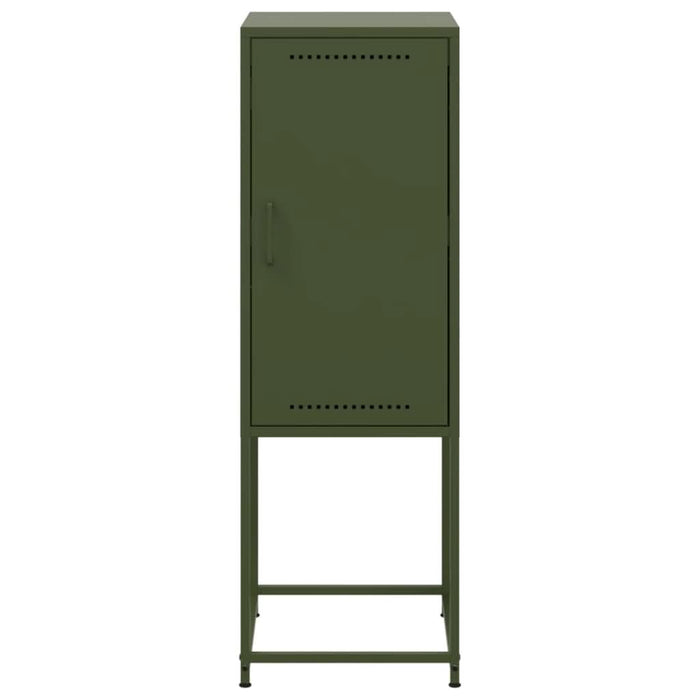 Dulap înalt verde măslină 36x39x107 cm oțel - WALTI WALTI