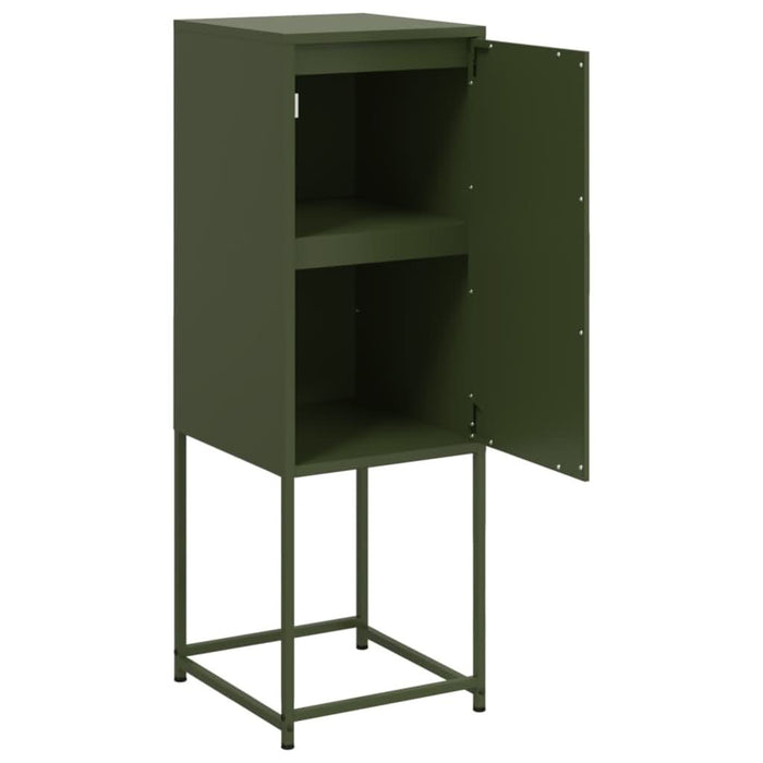 Dulap înalt verde măslină 36x39x107 cm oțel - WALTI WALTI
