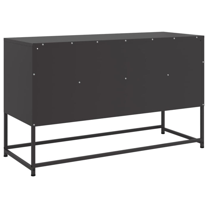 Dulap TV, negru, 68,5x39x60,5 cm, oțel - WALTI WALTI