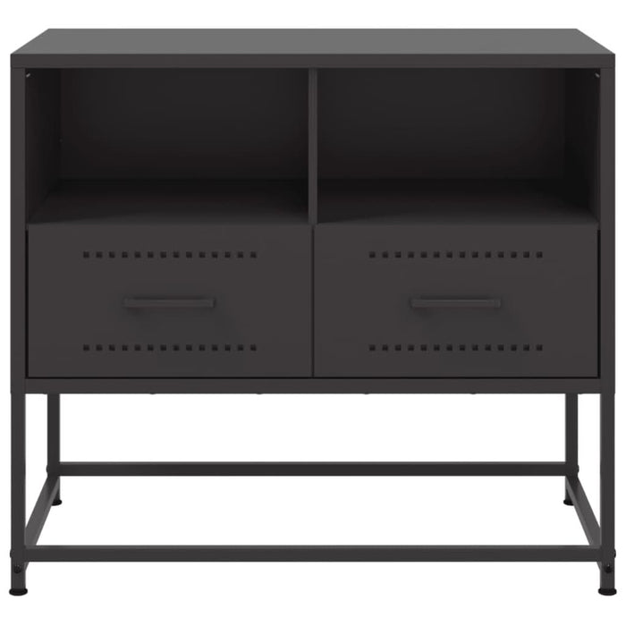 Dulap TV, negru, 68x39x60,5 cm, oțel - WALTI WALTI