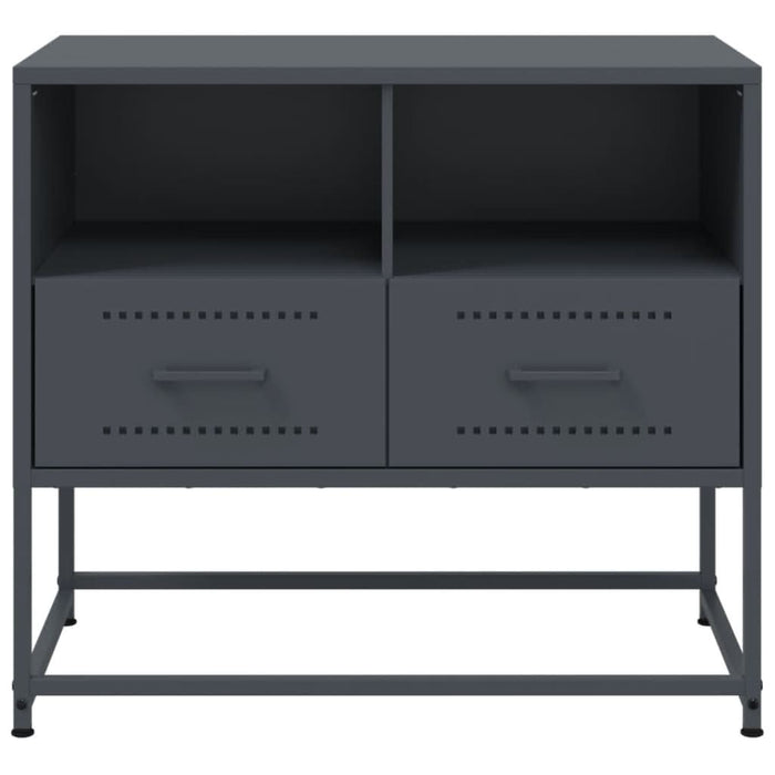 Dulap TV, antracit, 68x39x60,5 cm, oțel - WALTI WALTI