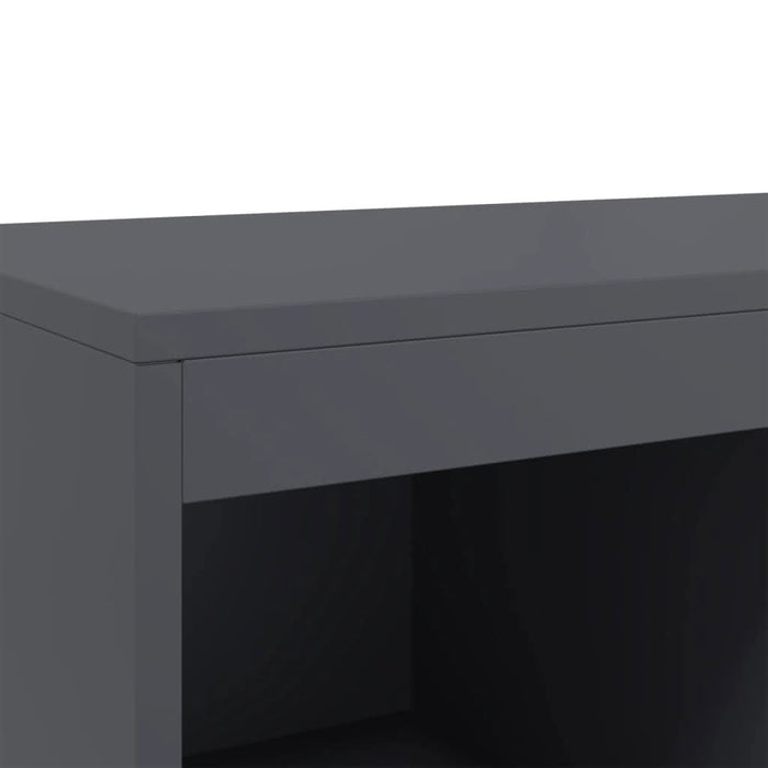 Dulap înalt, antracit, 68,5x39x111,5 cm, oțel laminat la rece - WALTI WALTI