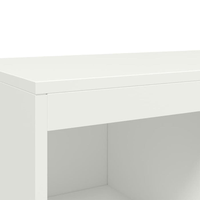 Dulap înalt, alb, 68,5x39x111,5 cm, oțel laminat la rece - WALTI WALTI