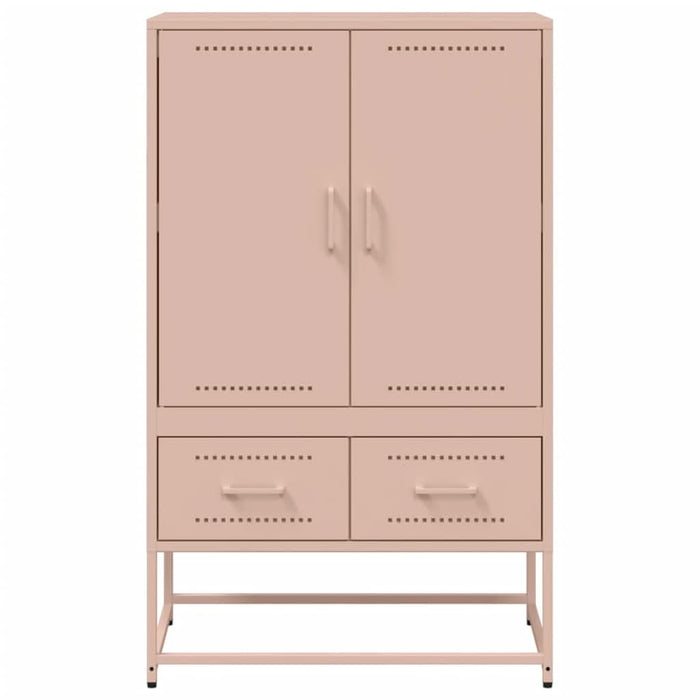 Dulap înalt, roz, 68x39x111,5 cm, oțel laminat la rece - WALTI WALTI