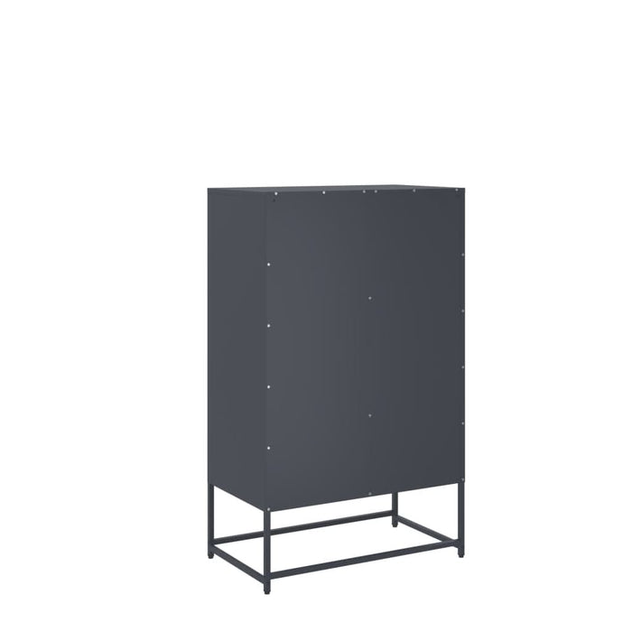 Dulap înalt, antracit, 68x39x111,5 cm, oțel laminat la rece - WALTI WALTI