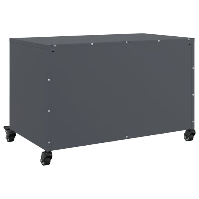 Dulap TV, antracit, 68x39x43,5 cm, oțel laminat la rece - WALTI WALTI