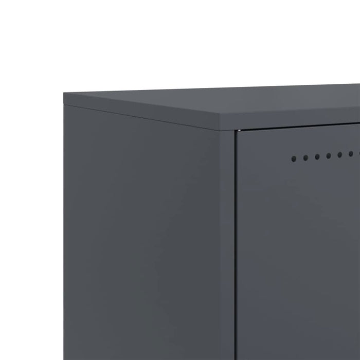 Dulap TV, antracit, 68x39x43,5 cm, oțel laminat la rece - WALTI WALTI