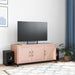 Dulap TV, roz, 100,5x39x43,5 cm, oțel laminat la rece - WALTI WALTI