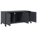 Dulap TV, antracit, 100,5x39x43,5 cm, oțel laminat la rece - WALTI WALTI